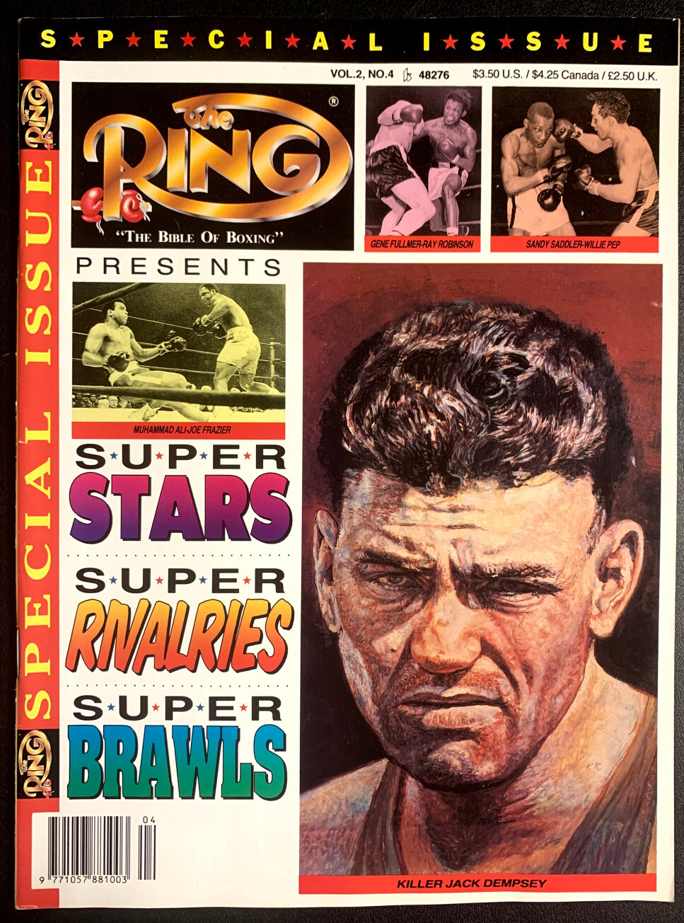 The Ring Presents Vol. 2 #4 Super Stars, Super Rivalries, Super Brawls cover