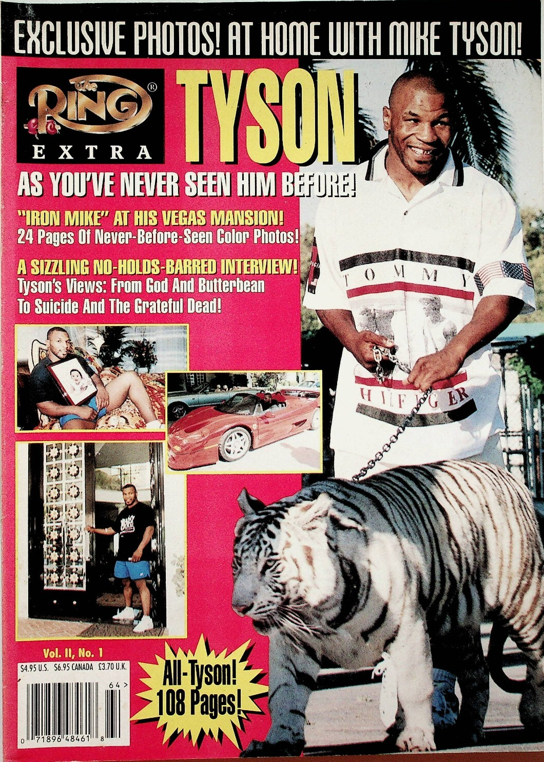 The Ring Extra Vol. II #1 Mike Tyson Special cover
