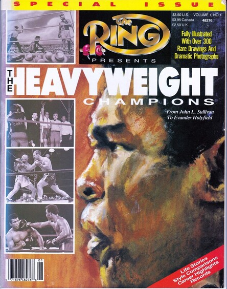The Ring Special Issue Vol. 1 #1 The Heavyweight Champions cover